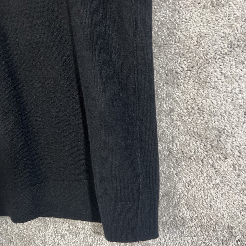 Madewell Stratford Cashmere Sweater Vest Black V-Neck Women’s Medium NWT Soft - Picture 5 of 11